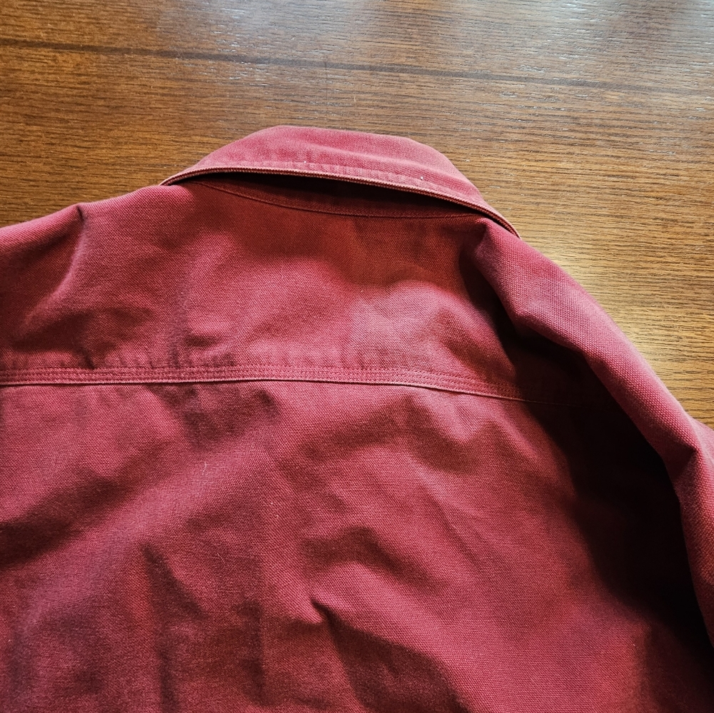 Carhartt Plaid Lined Shacket 2XLT Vintage - Picture 11 of 12
